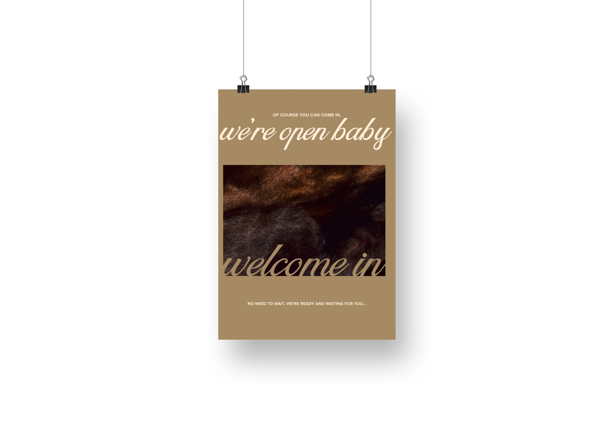 Psalms We’re Open Baby Sign