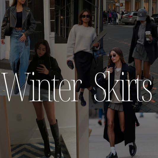 Skirt Outfits for Winter