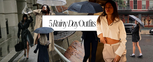 Because Rainy Days Deserve Chic Outfits Too