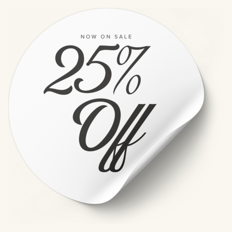 Psalms Percent Off Stickers No.1