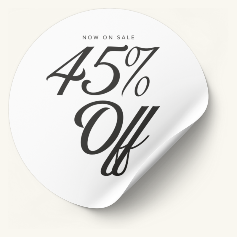 Psalms Percent Off Stickers No.1