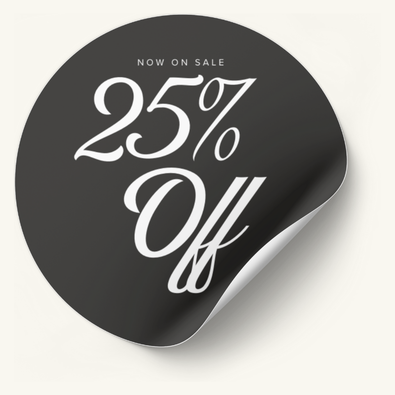 Psalms Percent Off Stickers No.1