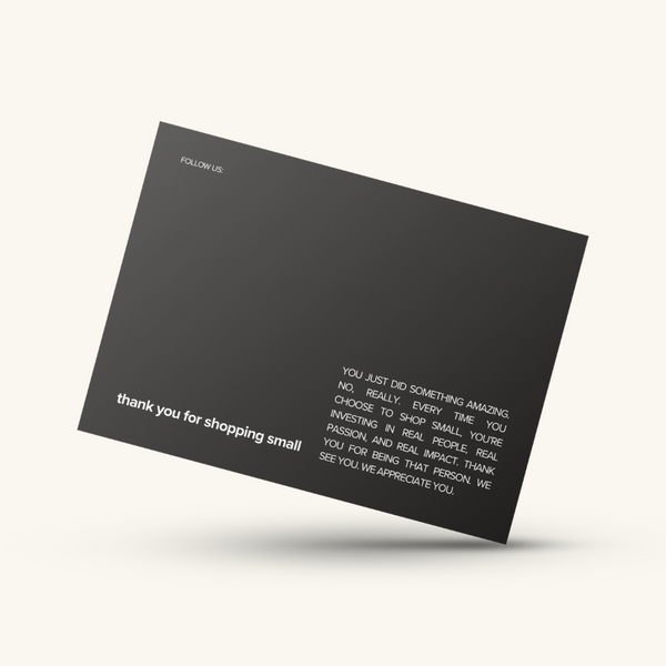 Psalms Post Purchase Card