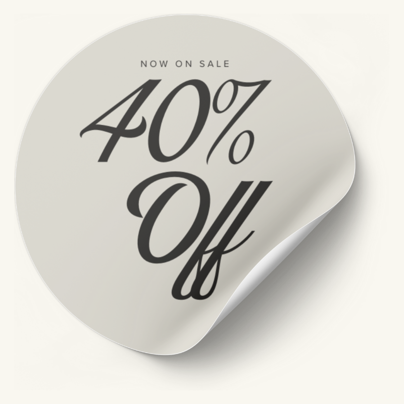 Psalms Percent Off Stickers No.1