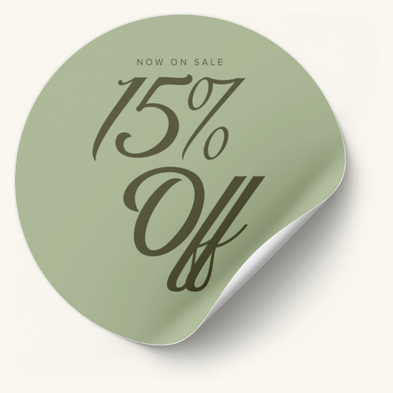 Psalms Percent Off Stickers No.1