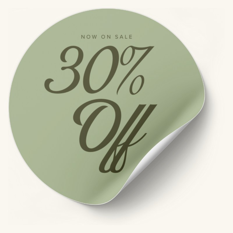 Psalms Percent Off Stickers No.1
