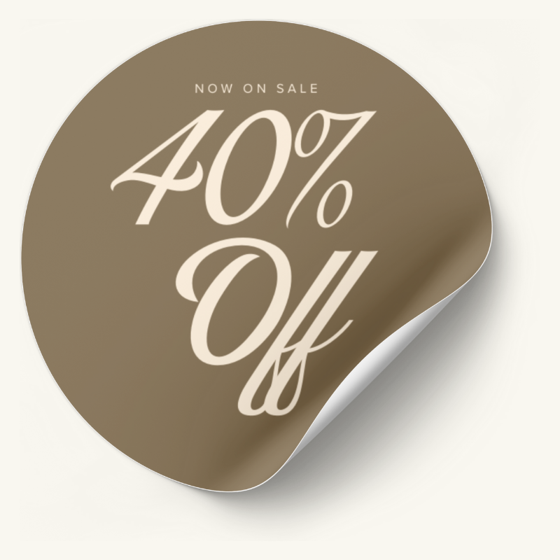 Psalms Percent Off Stickers No.1