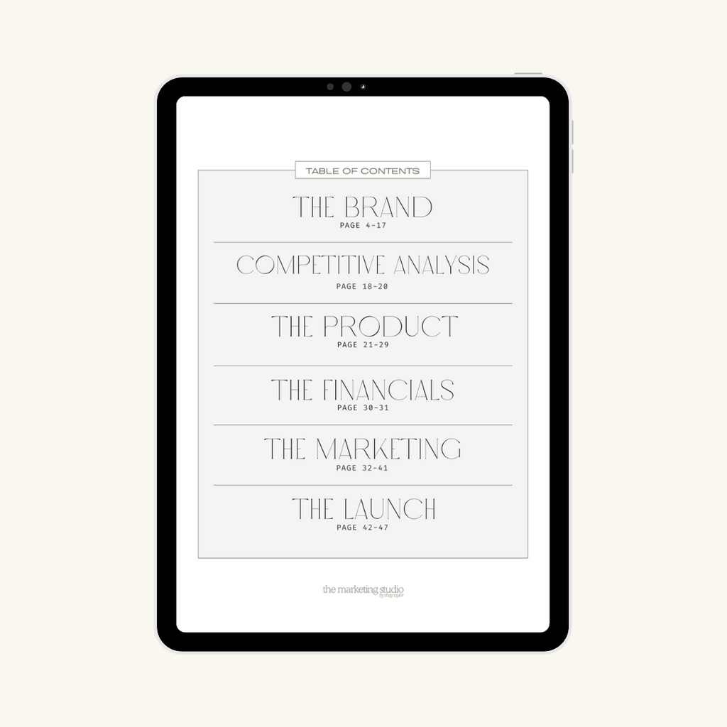 The Brand Planner