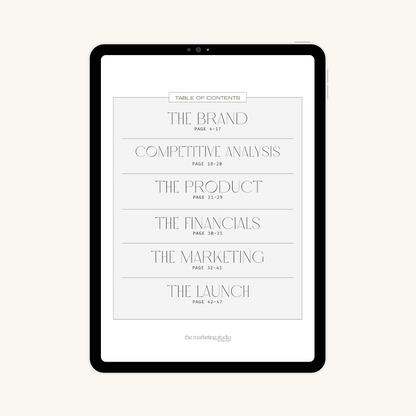 The Brand Planner