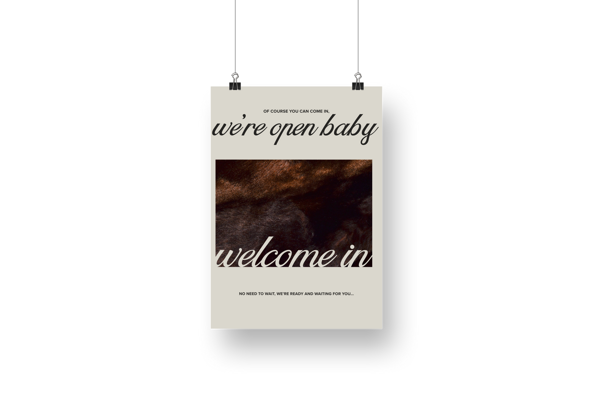 Psalms We’re Open Baby Sign