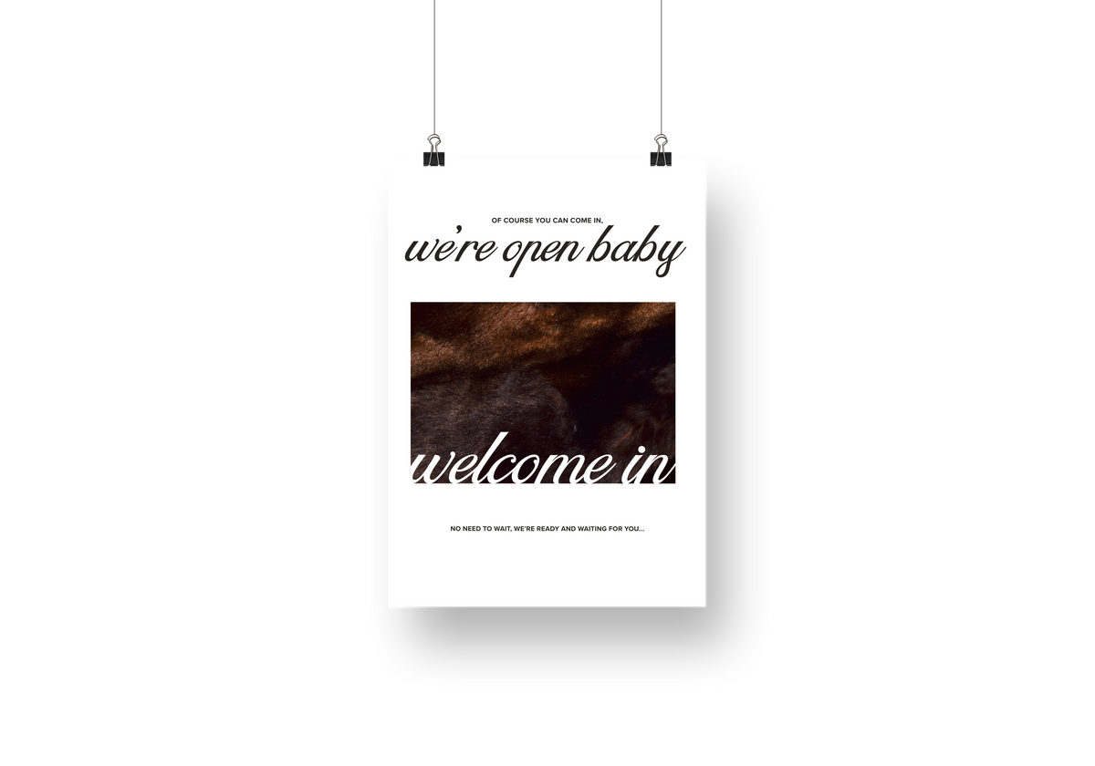 Psalms We’re Open Baby Sign